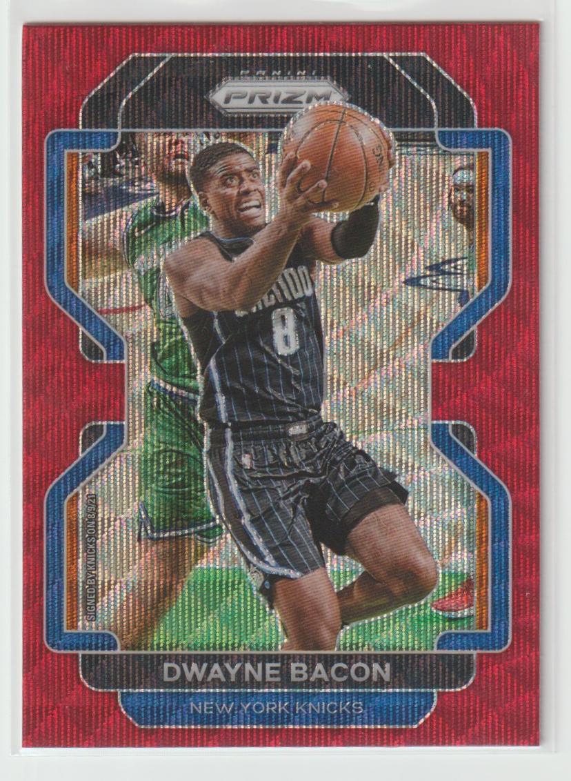 197 Dwayne Bacon - New York Knicks Ruby Wave Prizm