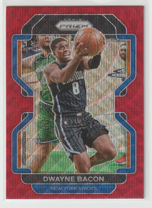 197 Dwayne Bacon - New York Knicks Ruby Wave Prizm
