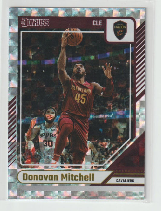 110 Donovan Mitchell, Cleveland Cavaliers Crystals 10/125