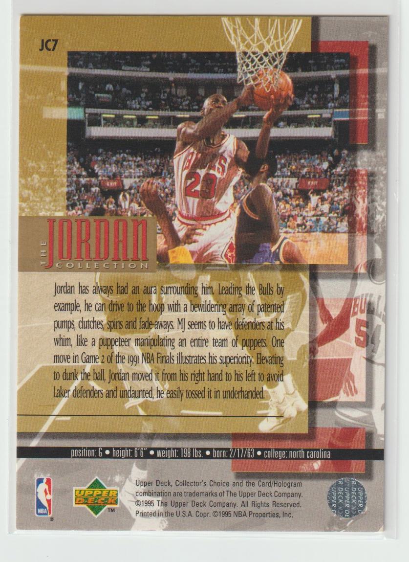 The Jordan Collection JC7 Micheal Jordan Chicago Bulls