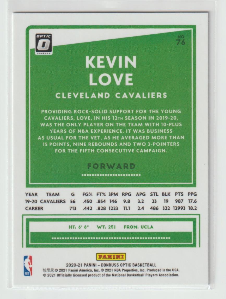 076 Kevin Love - Cleveland Cavaliers