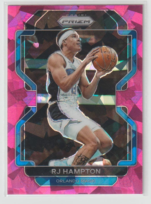 207 RJ Hampton - Orlando Magic Pink Ice Prizm