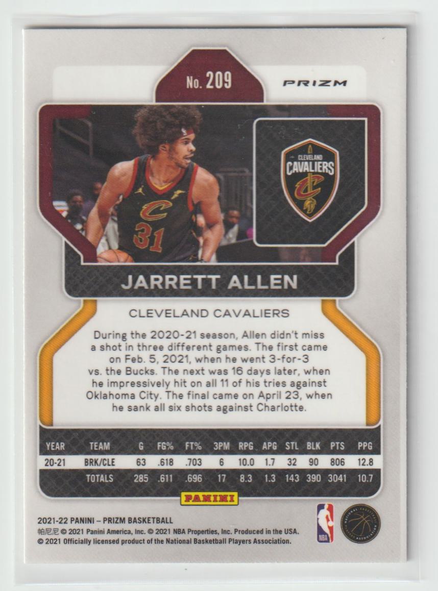 209 Jarrett Allen - Cleveland Cavaliers Fast Break