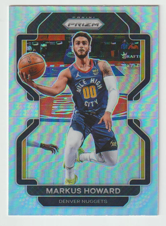 218 Markus Howard - Denver Nuggets Silver Prizm