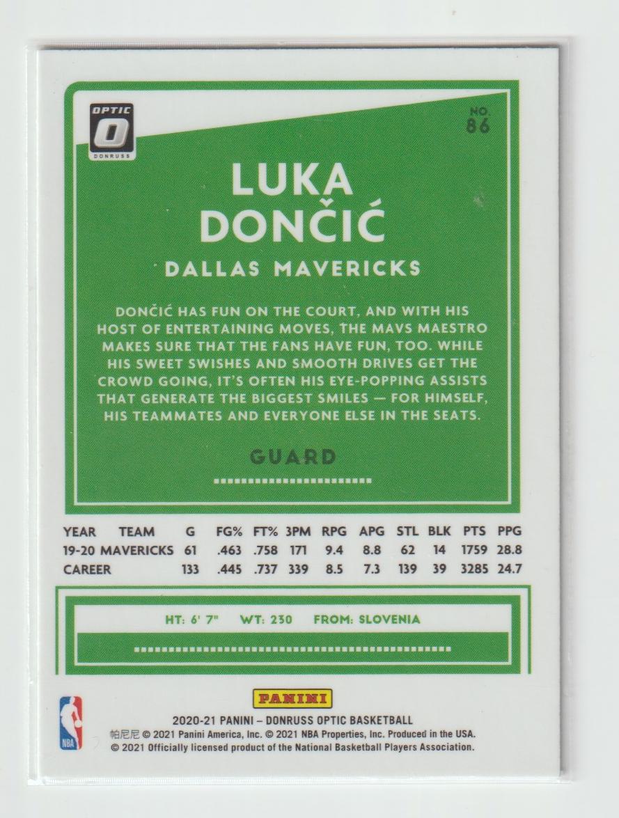 086 Luka Doncic - Dallas Mavericks