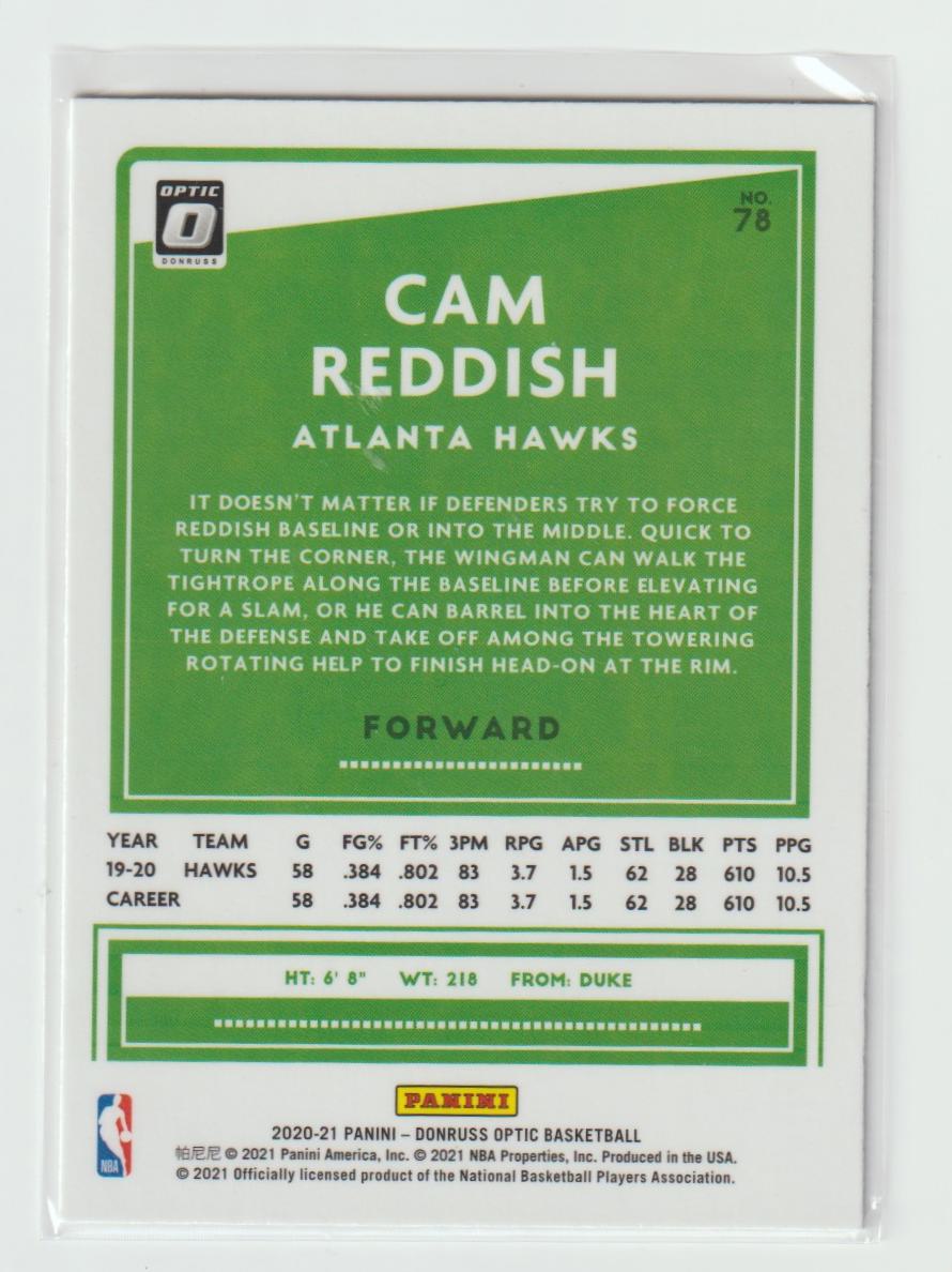 078 Cam Reddish - Atlanta Hawks