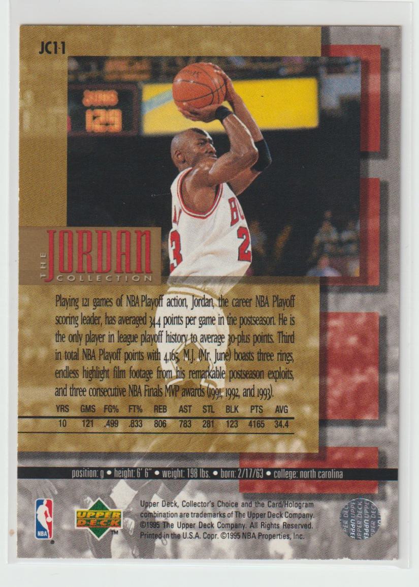 The Jordan Collection JC11 Micheal Jordan Chicago Bulls