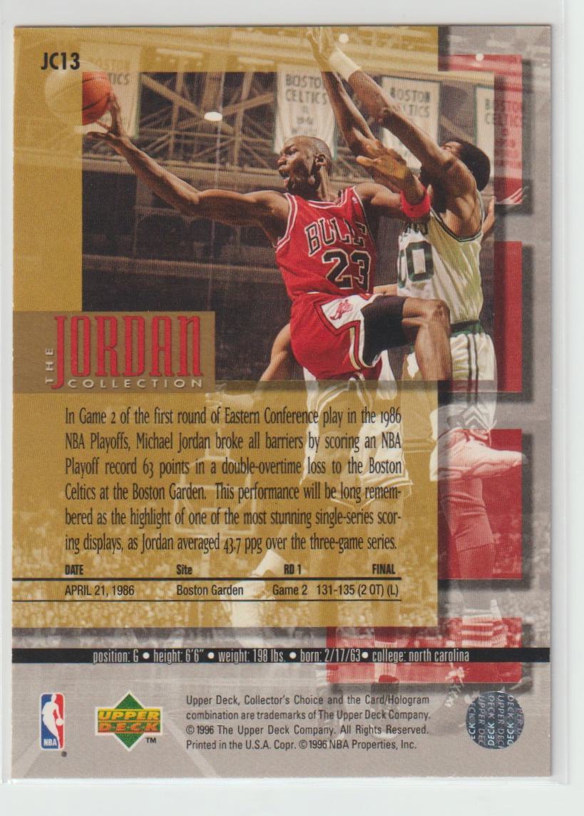 The Jordan Collection JC13 Micheal Jordan Chicago Bulls