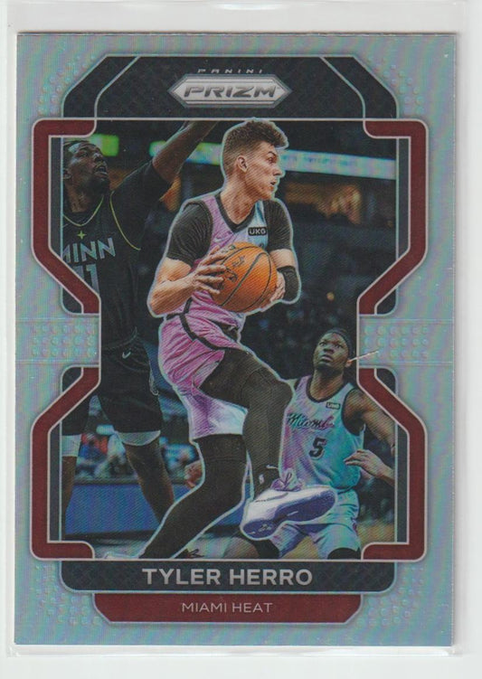 227 Tyler Herro - Miami Heat Silver Prizm