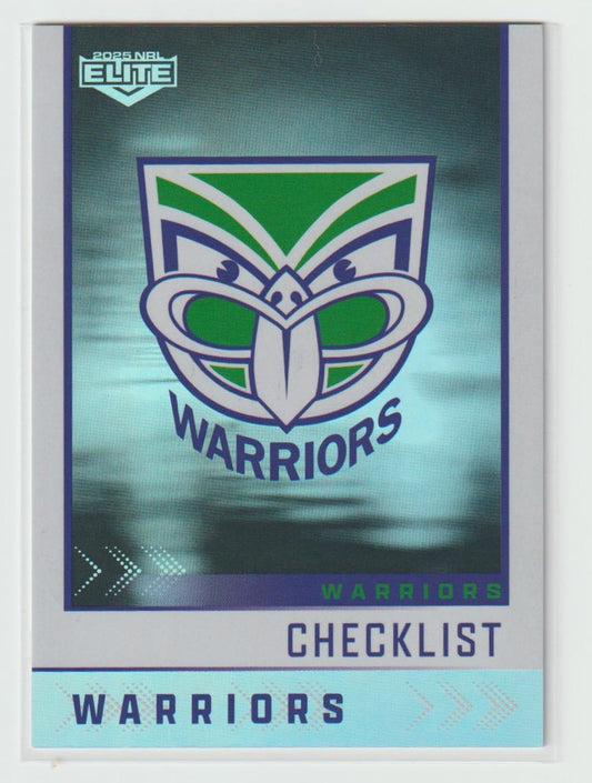 S136 WARRIORS CHECKLIST