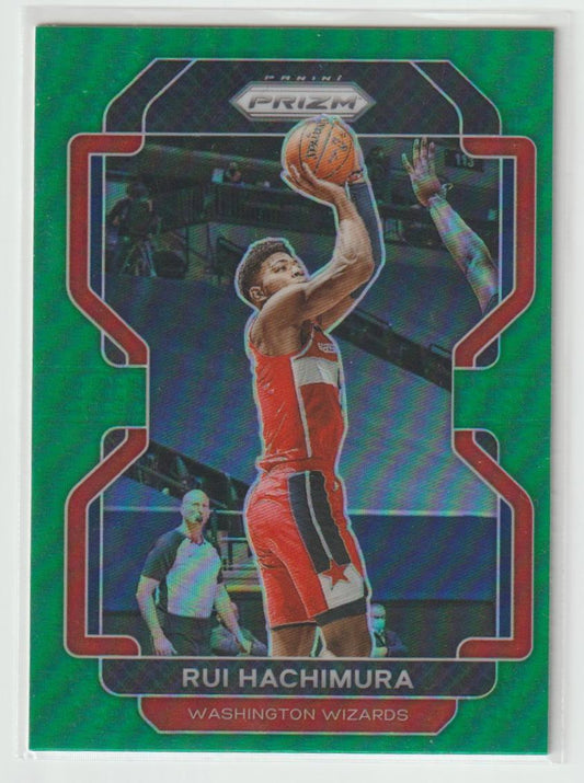 234 Rui Hachimura - Washington Wizards Green Prizm