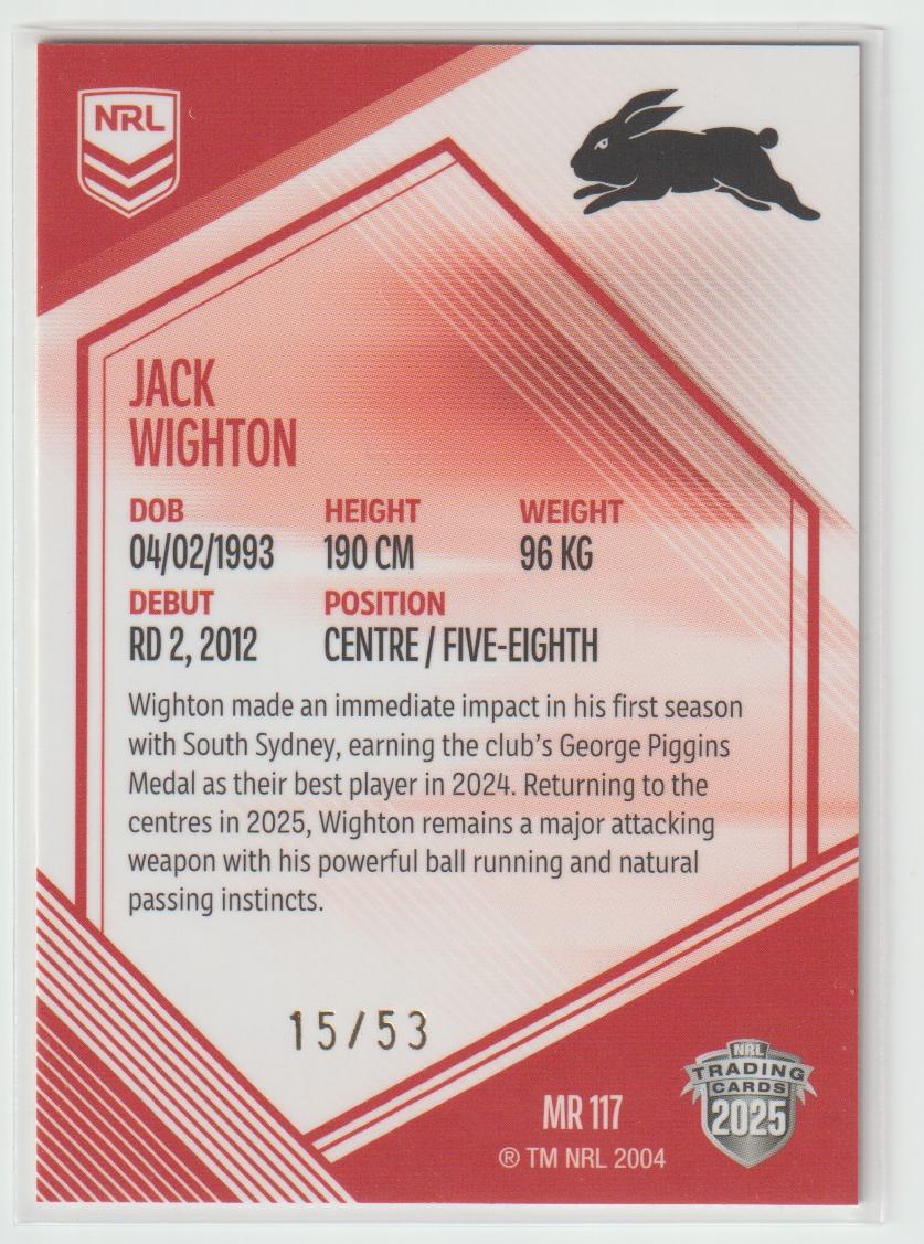 Mojo Ruby MR117 JACK WIGHTON 15/53