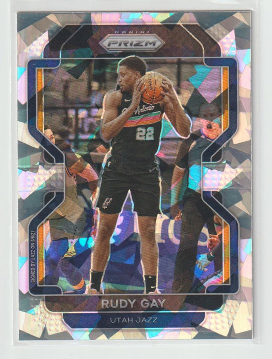 241 Rudy Gay - Utah Jazz Ice Prizm