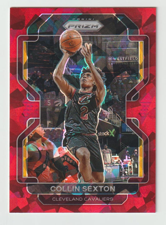 240 Collin Sexton - Cleveland Cavaliers Red Ice Prizm