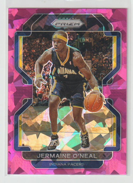 250 Jermaine O'Neal - Indiana Pacers Pink Ice Prizm