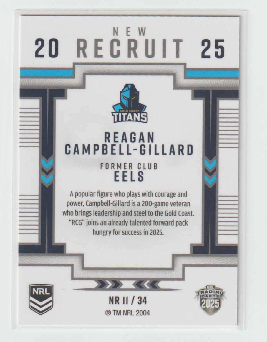 NR11/34  TITANS REAGAN CAMPBELL-GILLARD