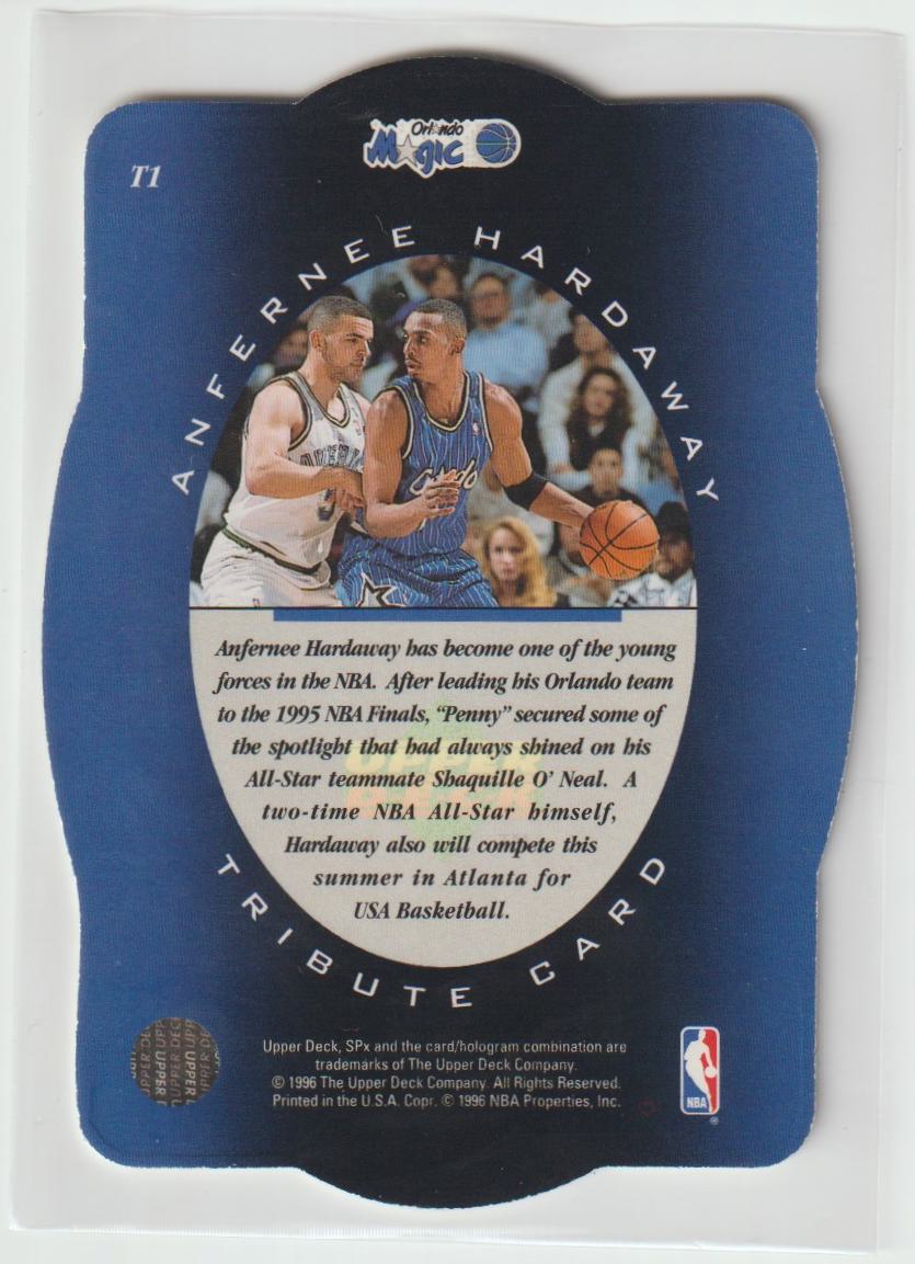 Tribute T1 Anfernee Hardaway Orlando Magic