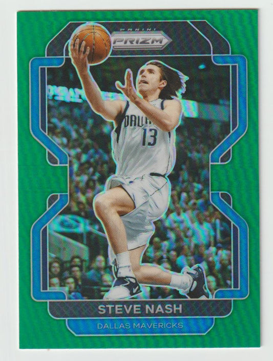264 Steve Nash - Dallas Mavericks Green Prizm