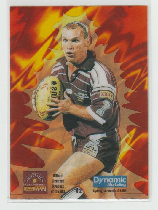 All Fired Up Signature A2 Allan Langer QLD Maroons 152/1000