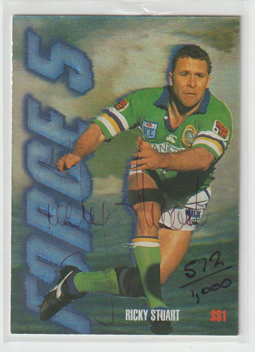 Force 5 SS1 Ricky Stuart Canberra Raiders 572/1000