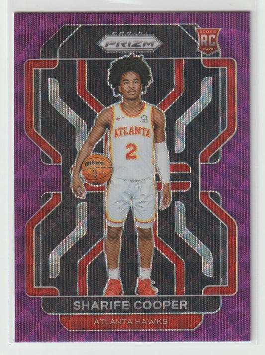 280 Sharife Cooper - Atlanta Hawks Purple Wave