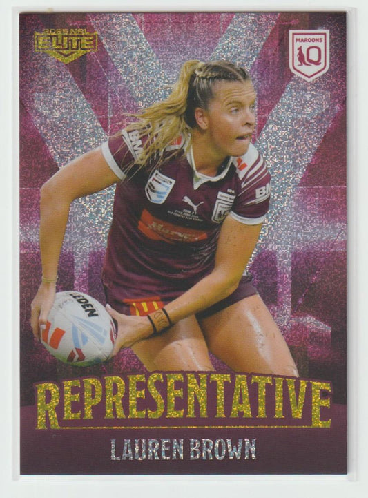 REP29/48 QUEENSLAND MAROONS LAUREN BROWN