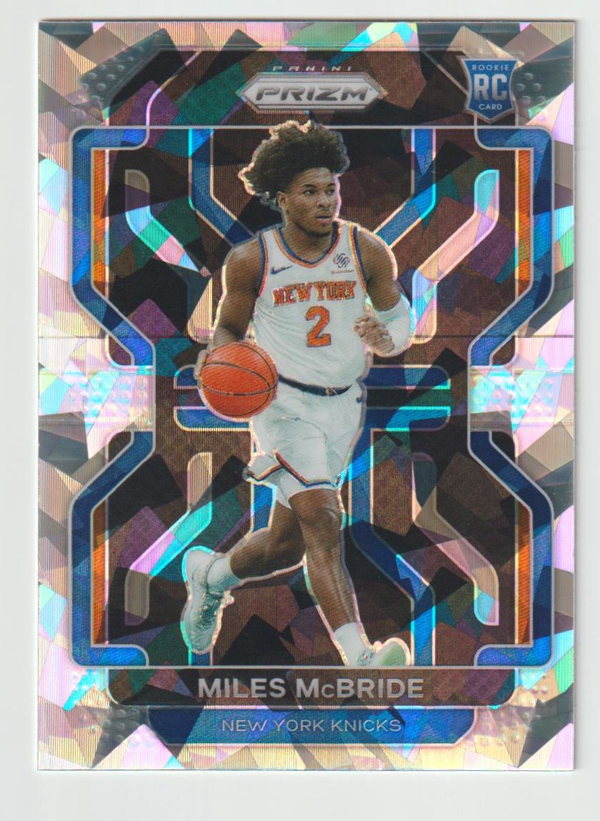 283 Miles McBride - New York Knicks Ice Prizm