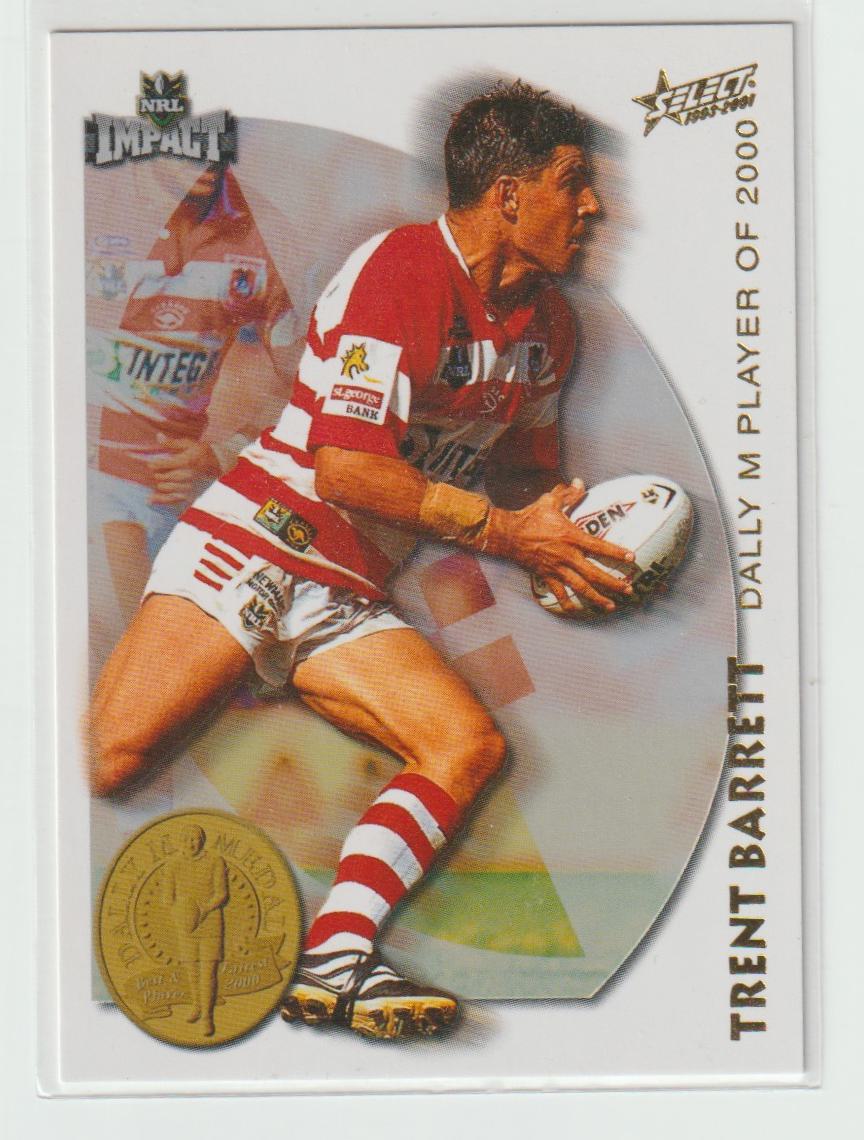Acolades A1 Trent Barrett St George Illawarra Dragons