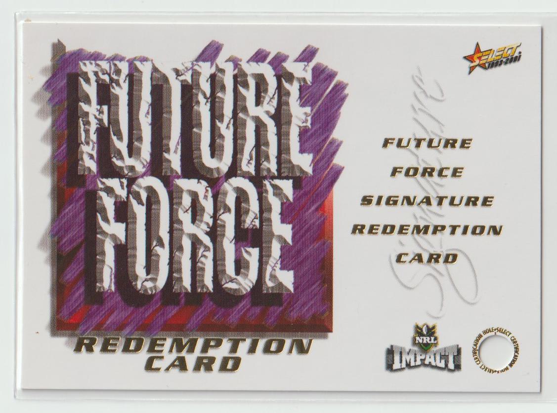 Future Force FF15 Tasesa Lavea Melbourne Storm