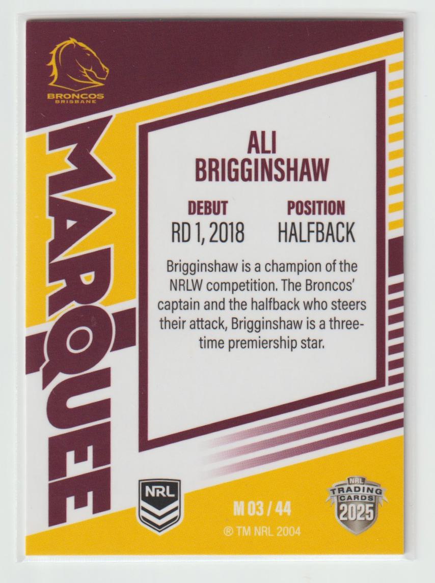 M03/44 BRONCOS ALI BRIGGINSHAW