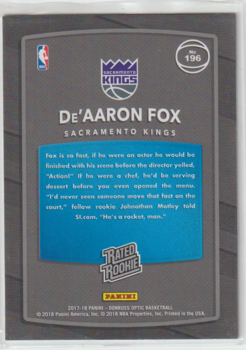 196 De'Aaron Fox - Sacramento Kings