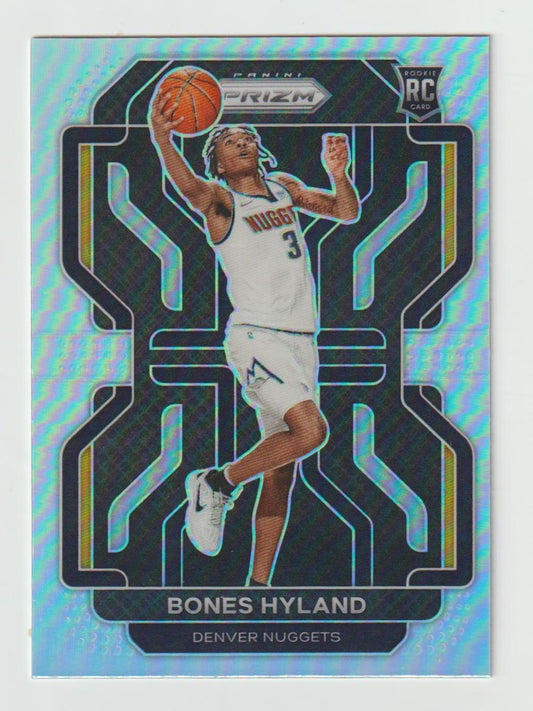 302 Bones Hyland - Denver Nuggets Silver Prizm