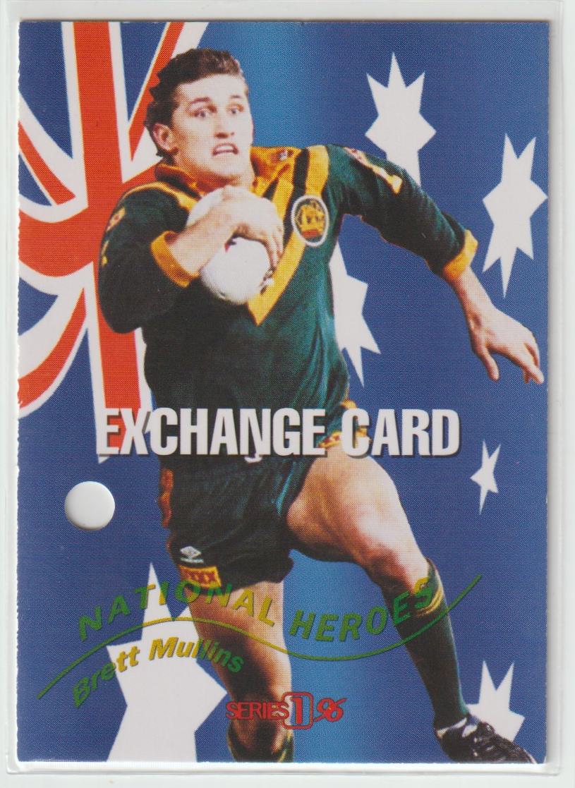 National Heroes Signature NH6 Brett Mullins 515/1000