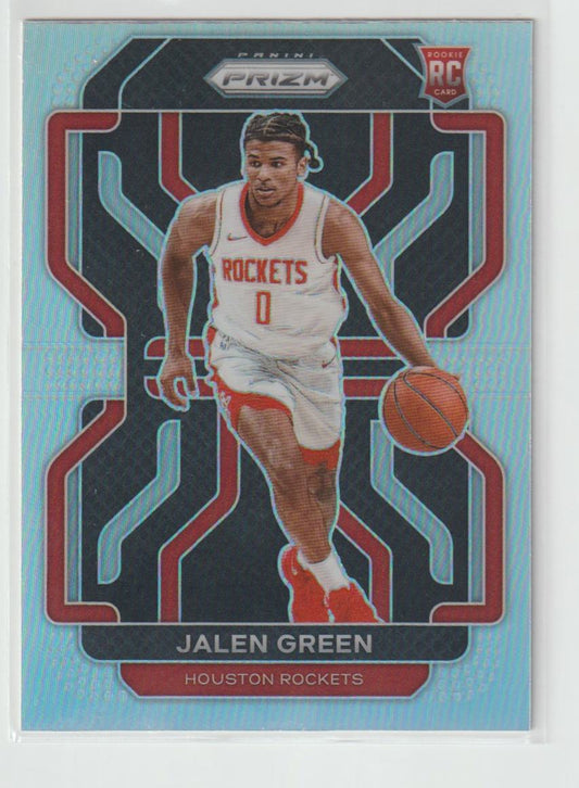 306 Jalen Green - Houston Rockets Silver Prizm
