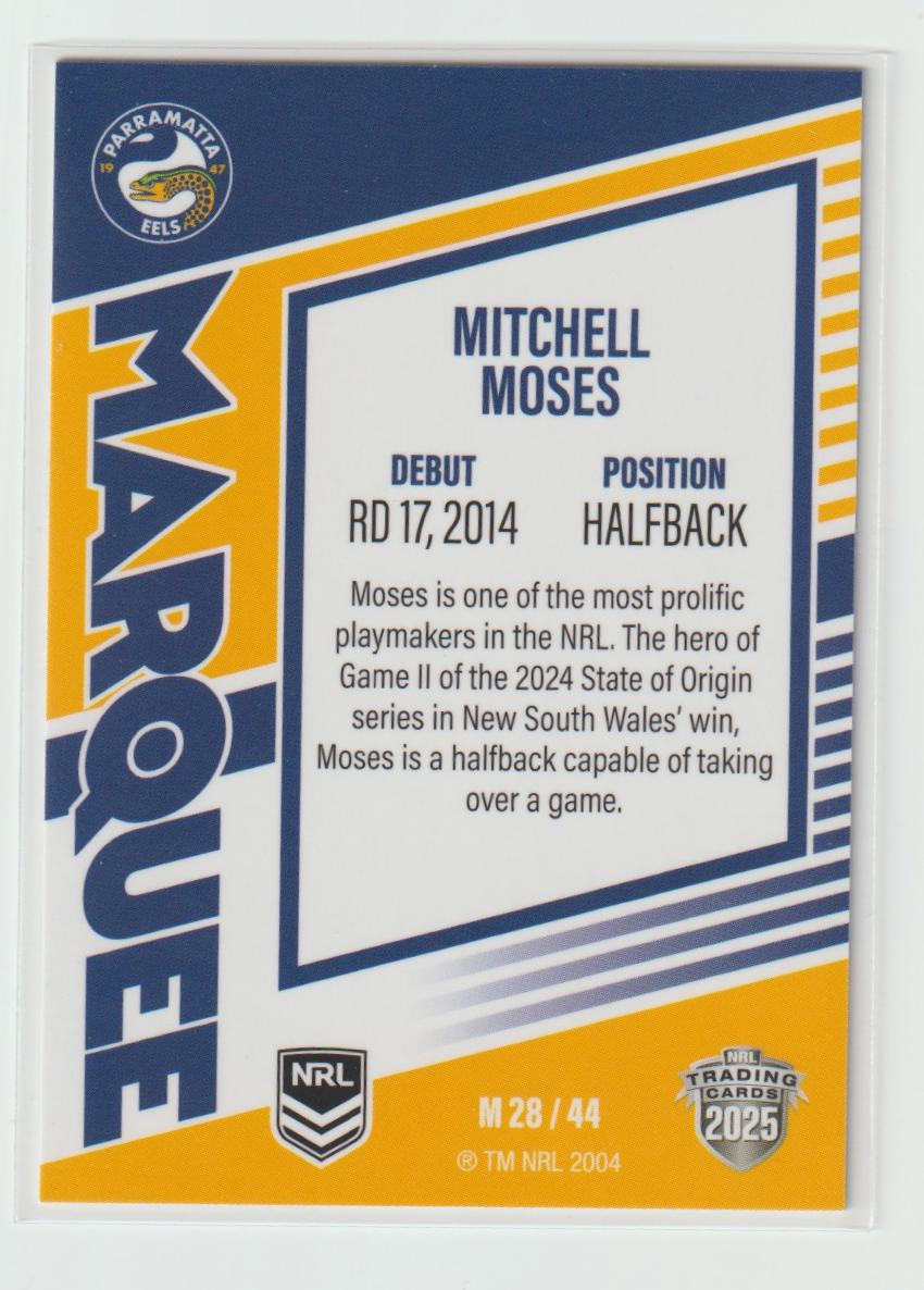 M28/44 EELS MITCHELL MOSES