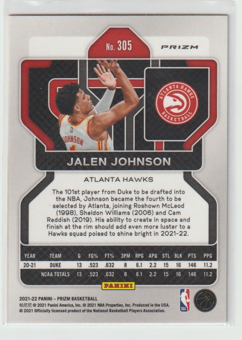 305 Jalen Johnson - Atlanta Hawks Fast Break