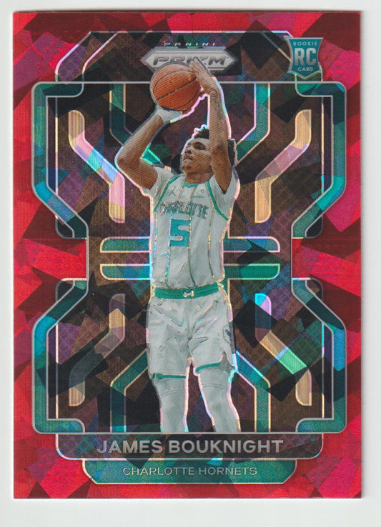 311 James Bouknight - Charlotte Hornets Red Ice Prizm