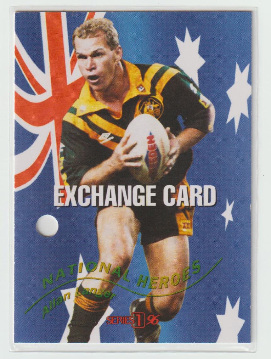 National Heroes Signature NH4 Allan Langer 898/1000