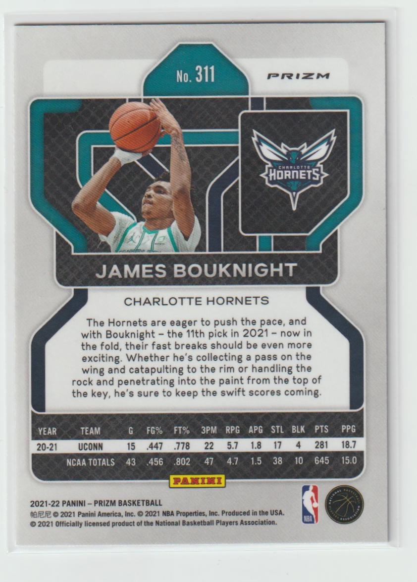 311 James Bouknight - Charlotte Hornets Purple Wave