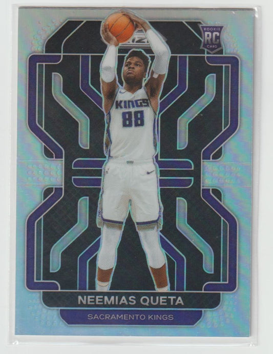 316 Neemias Queta - Sacramento Kings Silver Prizm
