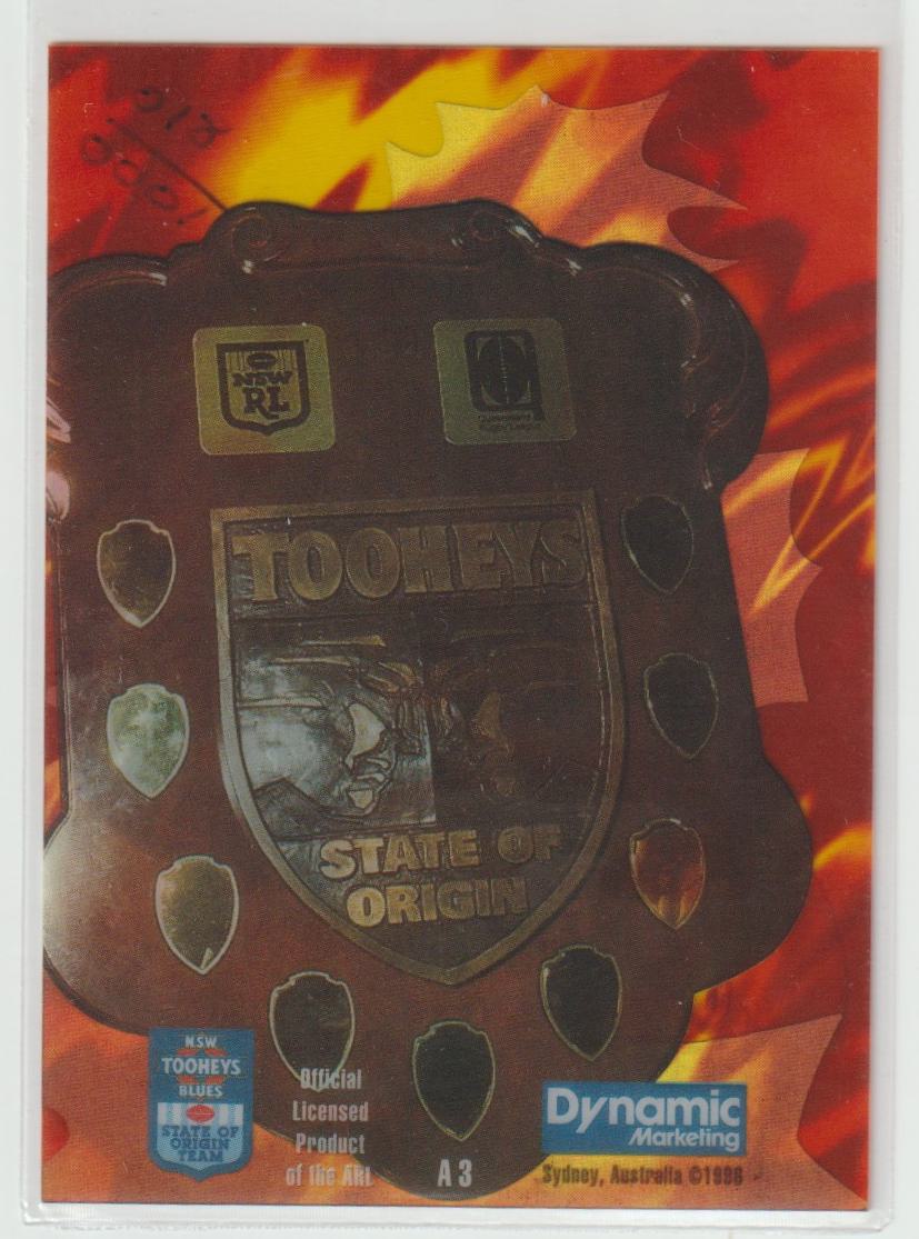 All Fired Up Signature A3 Geoff Toovey NSW Blues 810/1000