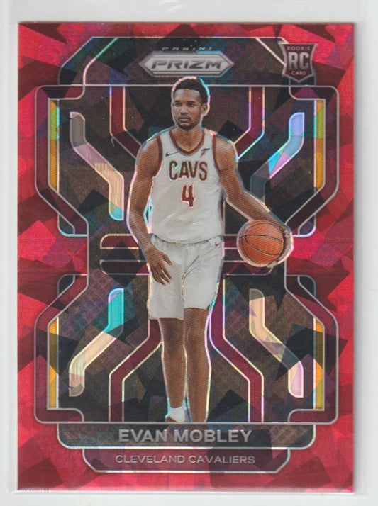 325 Evan Mobley - Cleveland Cavaliers Red Ice Prizm