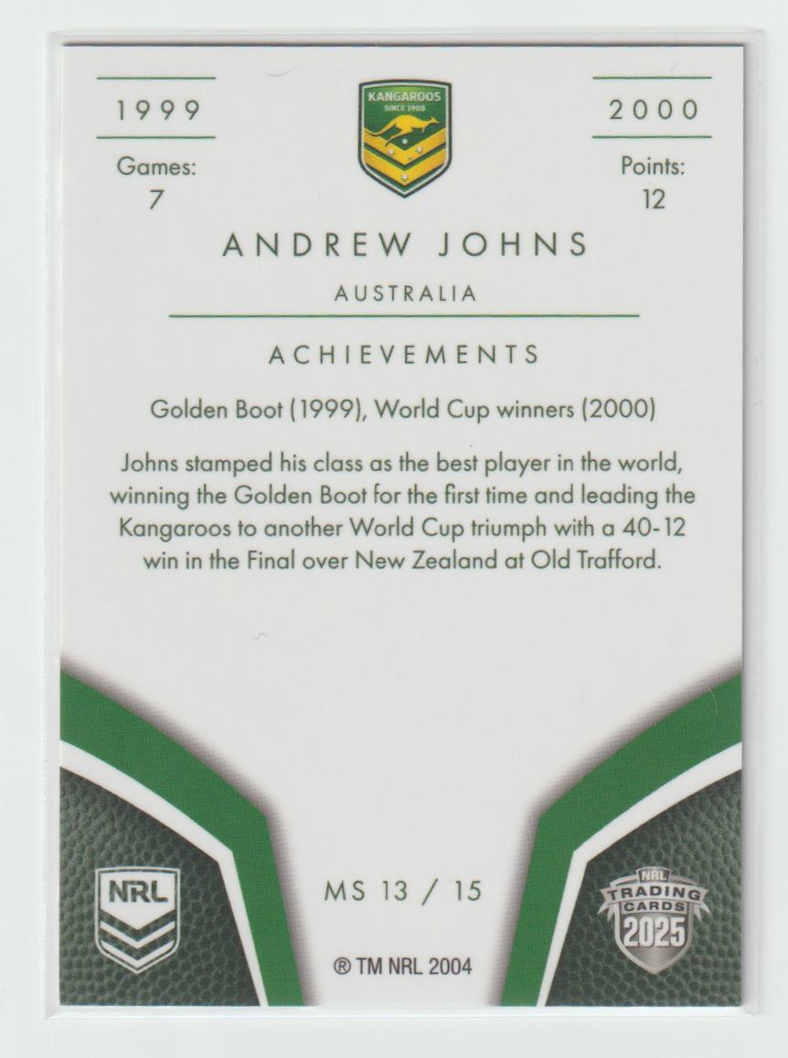 MS13/15 AUSTRALIA 1999 - 2000
