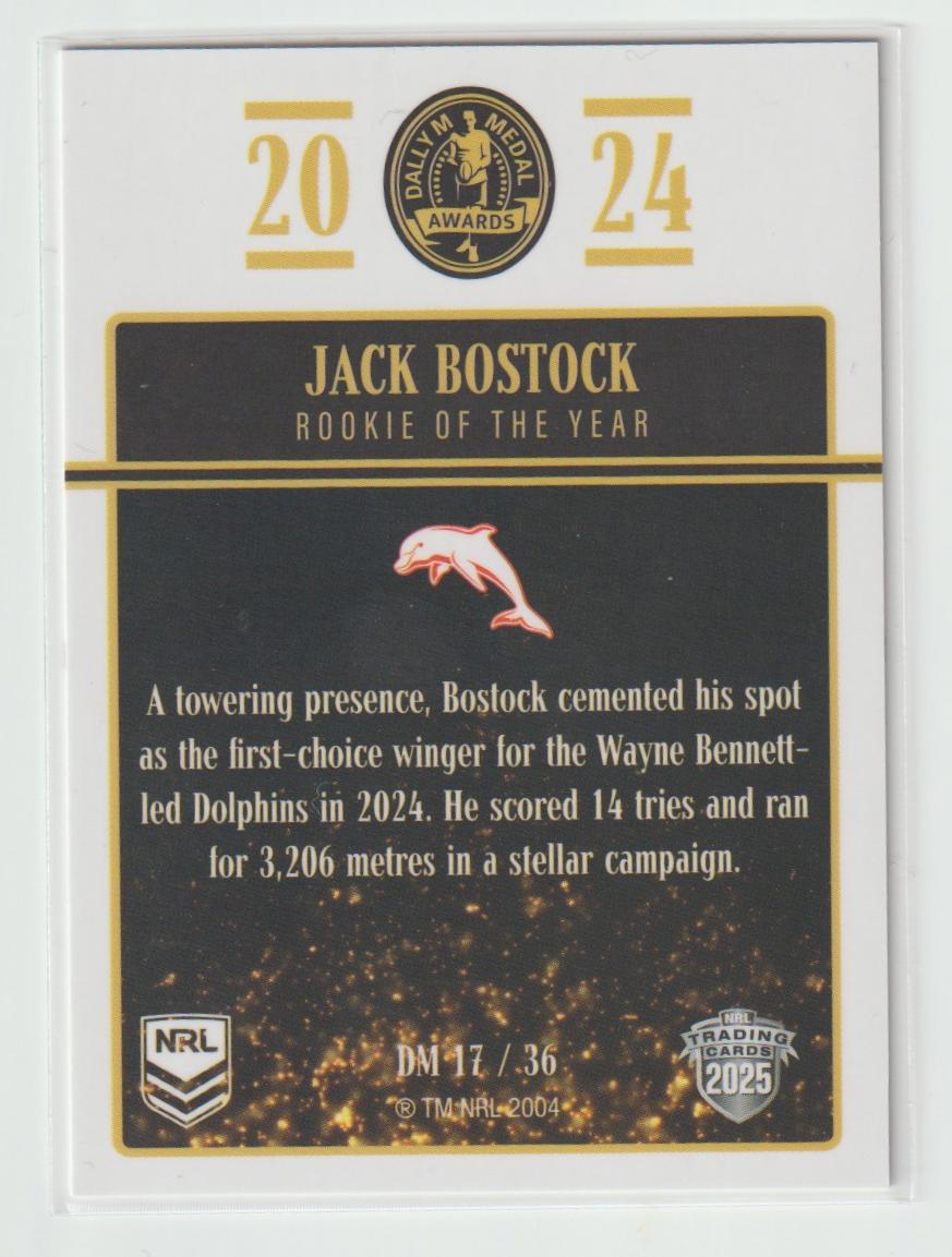 DM 17/36 DOLPHINS JACK BOSTOCK