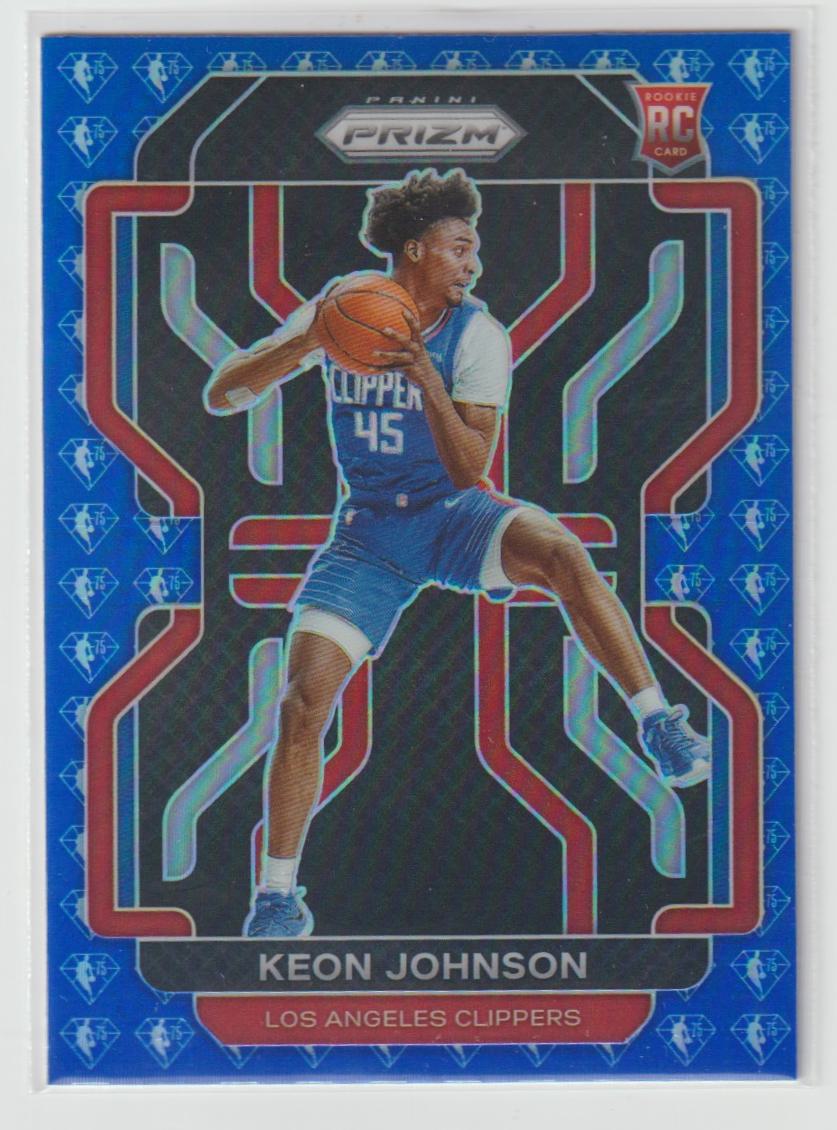 326 Keon Johnson - Los Angeles Clippers 75th Anniversary