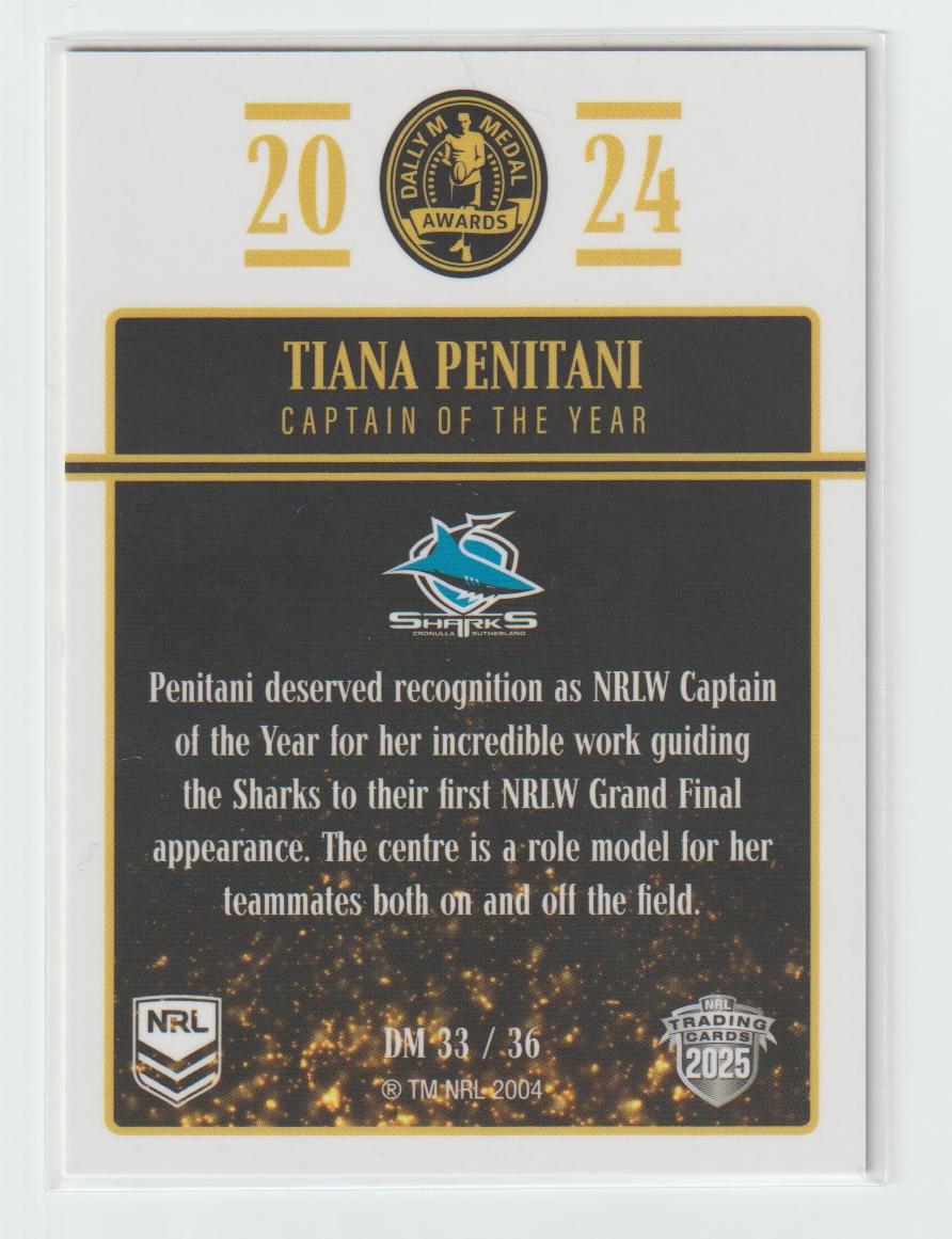 DM 33/36 SHARKS TIANA PENITANI
