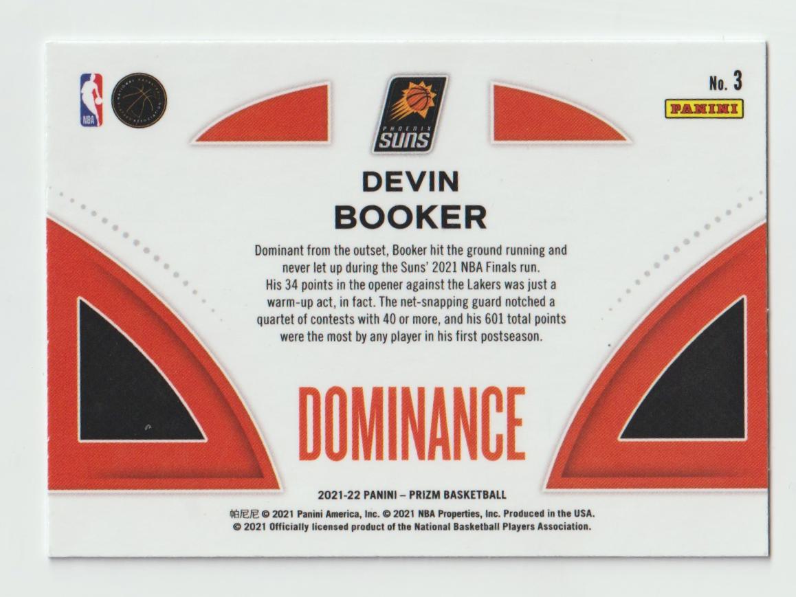 Dominance 003 Devin Booker - Phoenix Suns