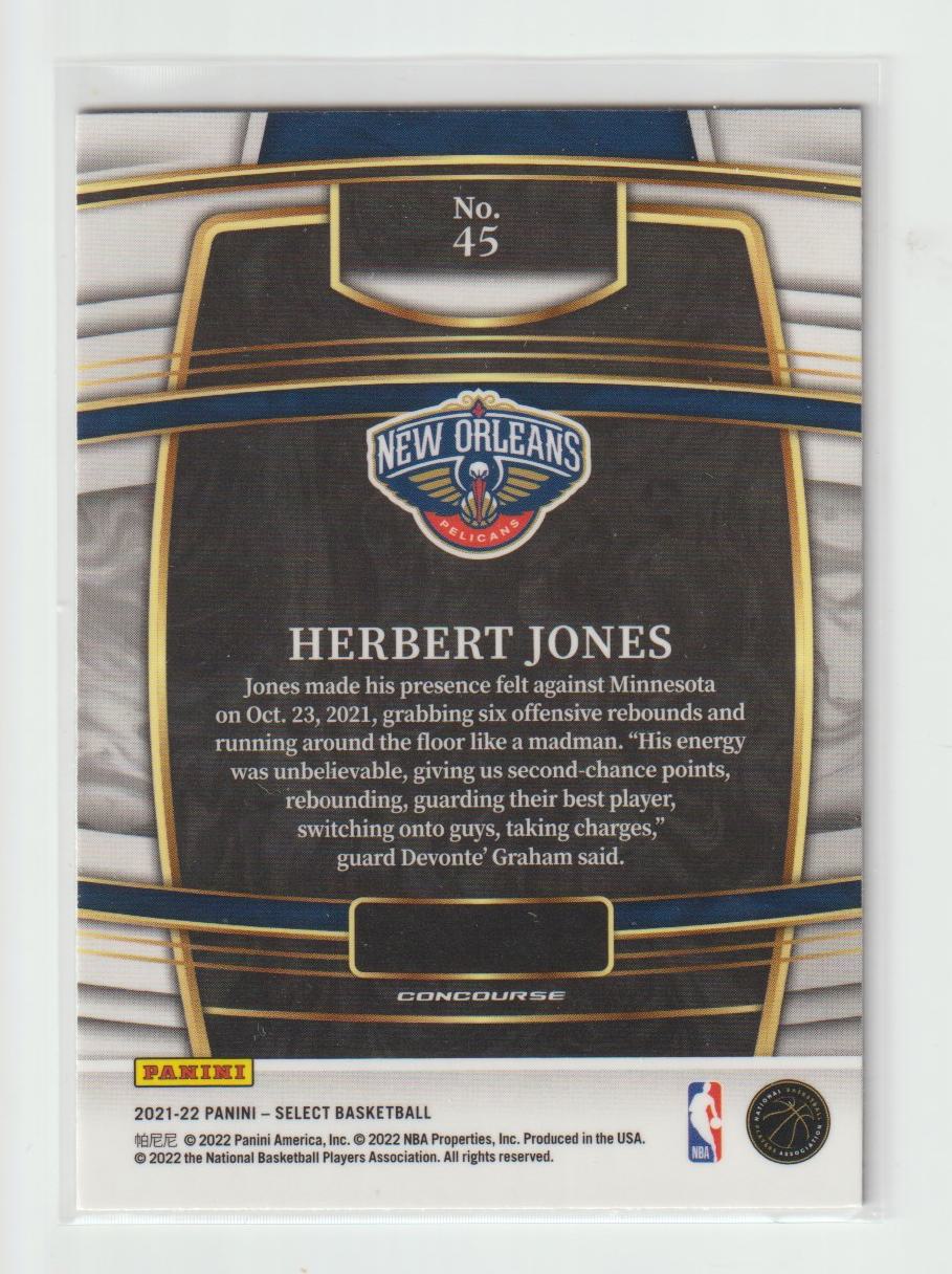 045 Herbert Jones - New Orleans Pelicans Blue Retail
