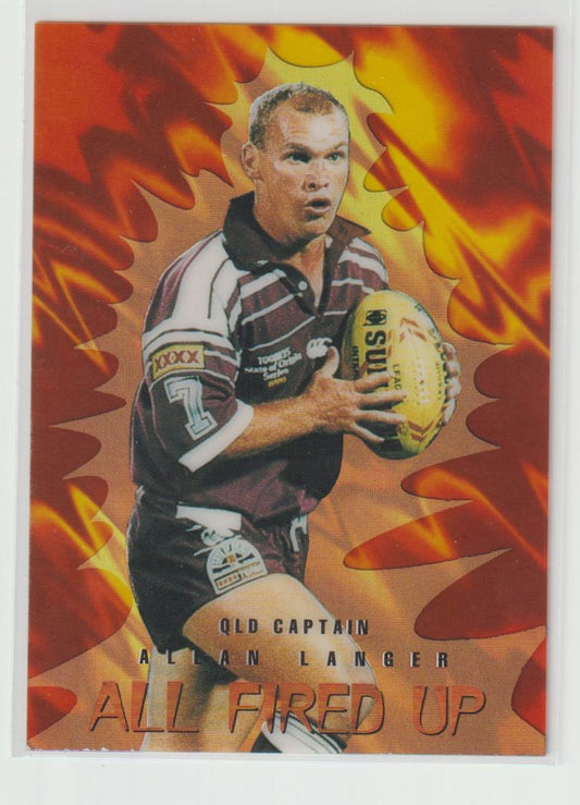 All Fired Up A2 Allan Langer QLD Maroons