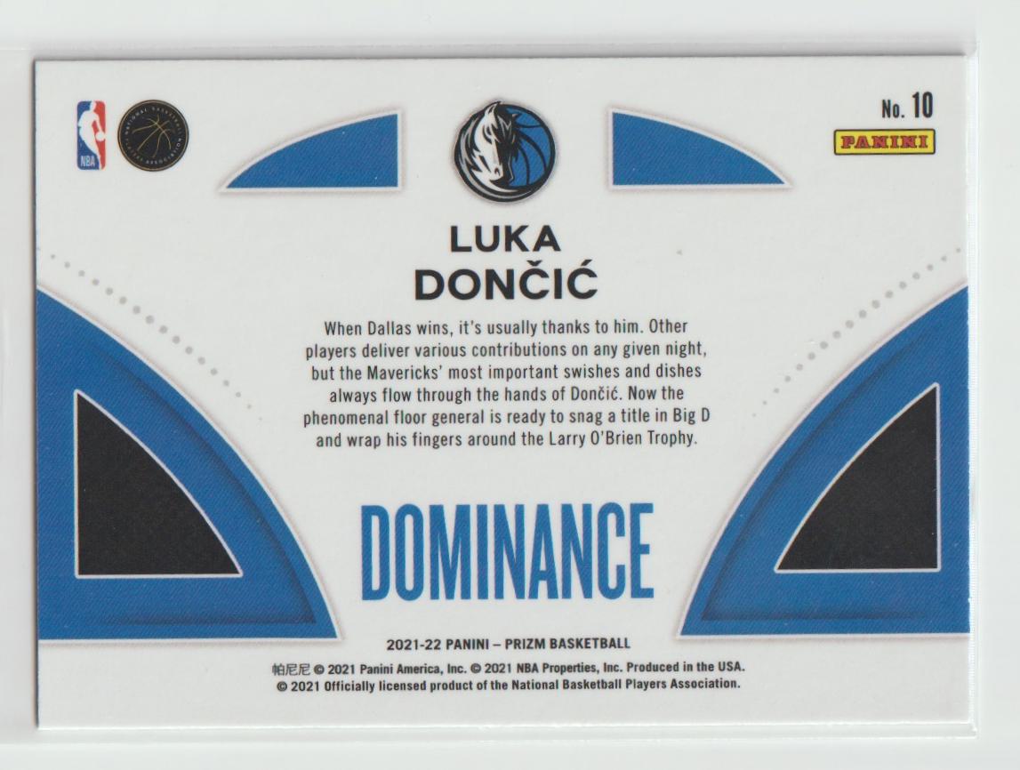 Dominance 010 Luka Doncic - Dallas Mavericks